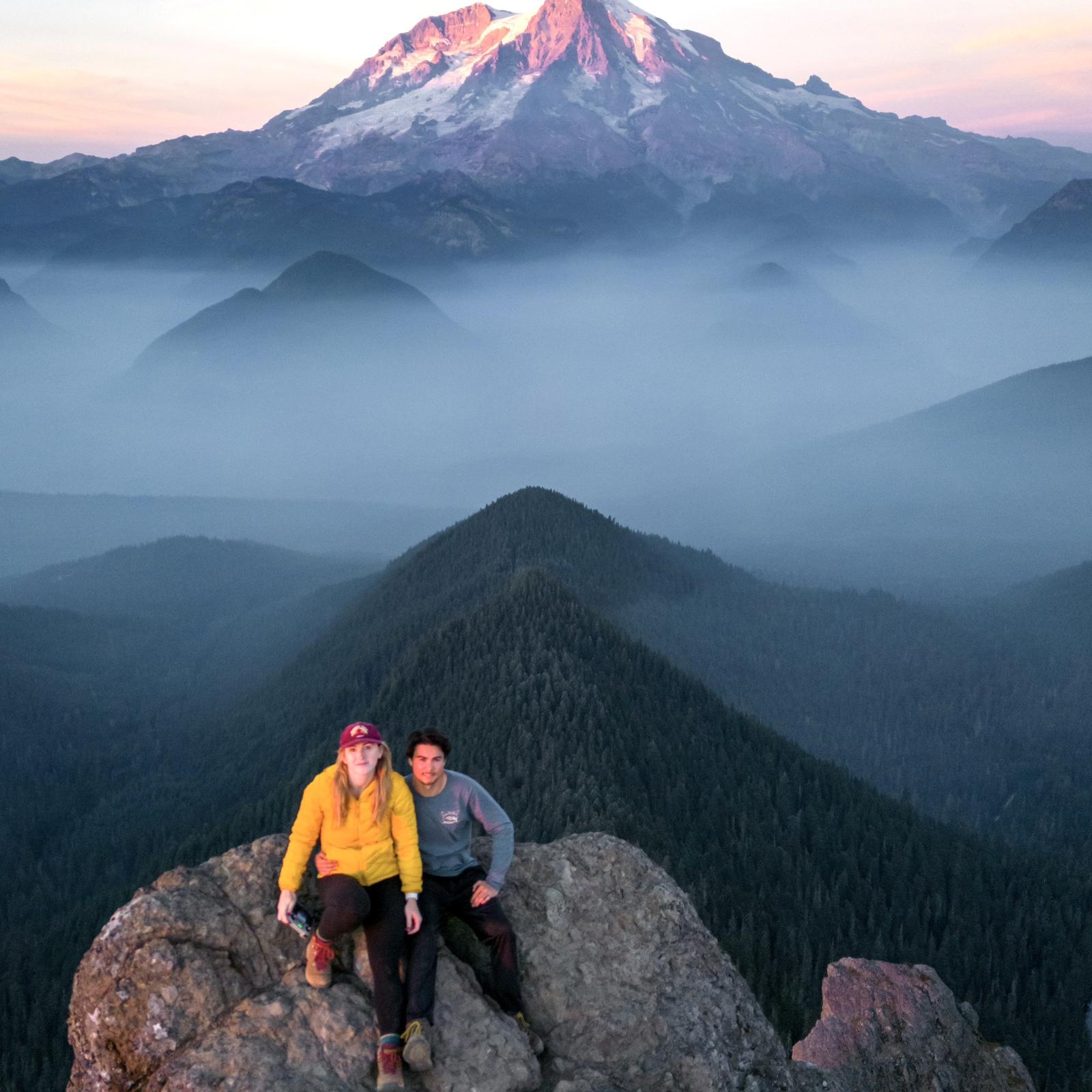 Drove up to Oregon got to meet Calvin's brother Colby! We took a day-trip to WA-little did we know that 2yrs later this state would become our new home & that we would see MT Rainier from our house!