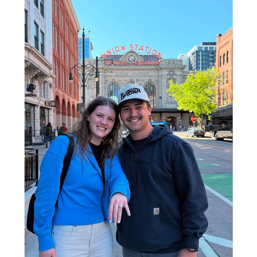 may 10, 2025 -- finally engaged!!!!