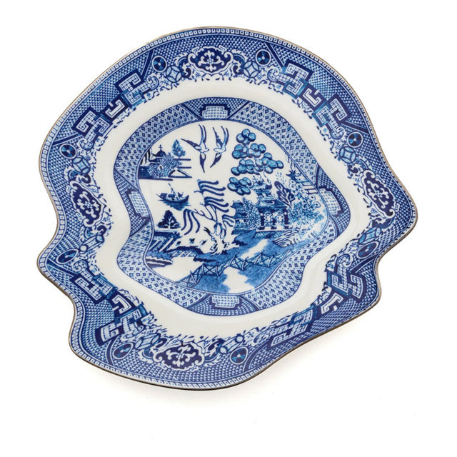 Classics On Acid Dessert Plate - Glitchy Willow