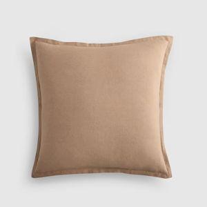 Linen Euro Sham - color LATTE