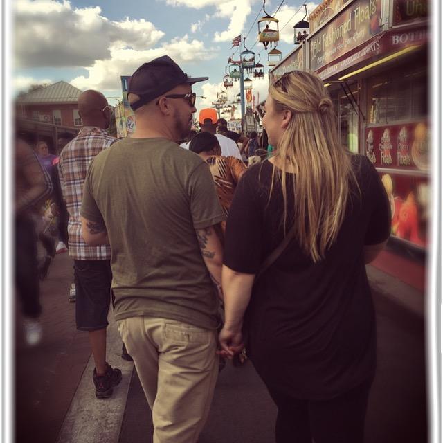 Return trip to the Ohio State Fair - 1 year anniversary.  August 2016.