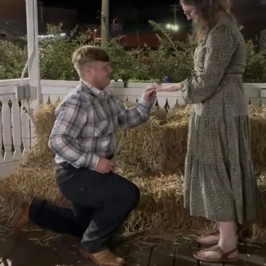 She said yes!!!!!!!💍