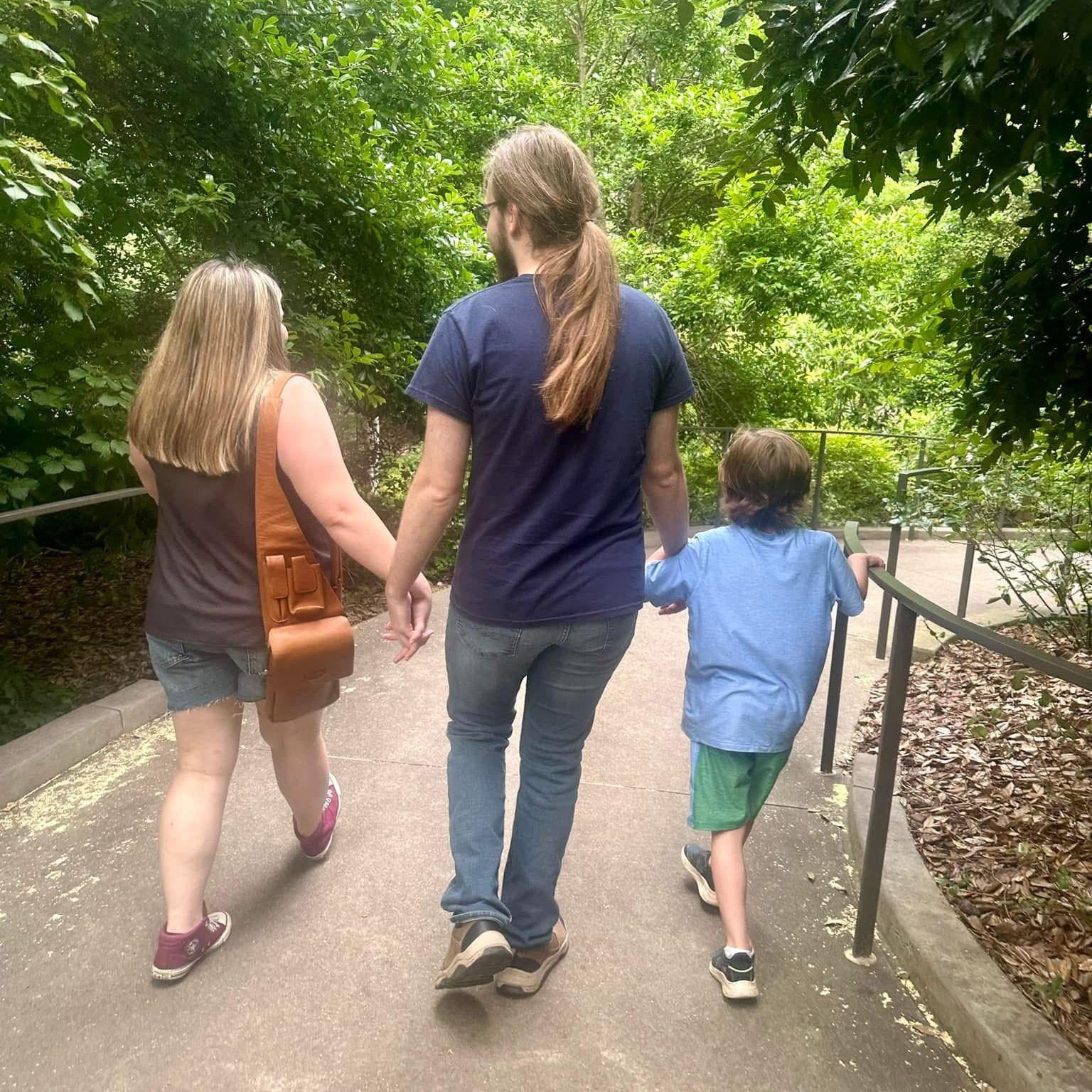 Hanging out with our favorite little dude