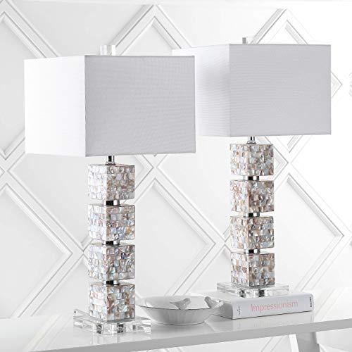 Safavieh Lighting Collection Rafferty Cream 30.5-inch Table Lamp (Set of 2)