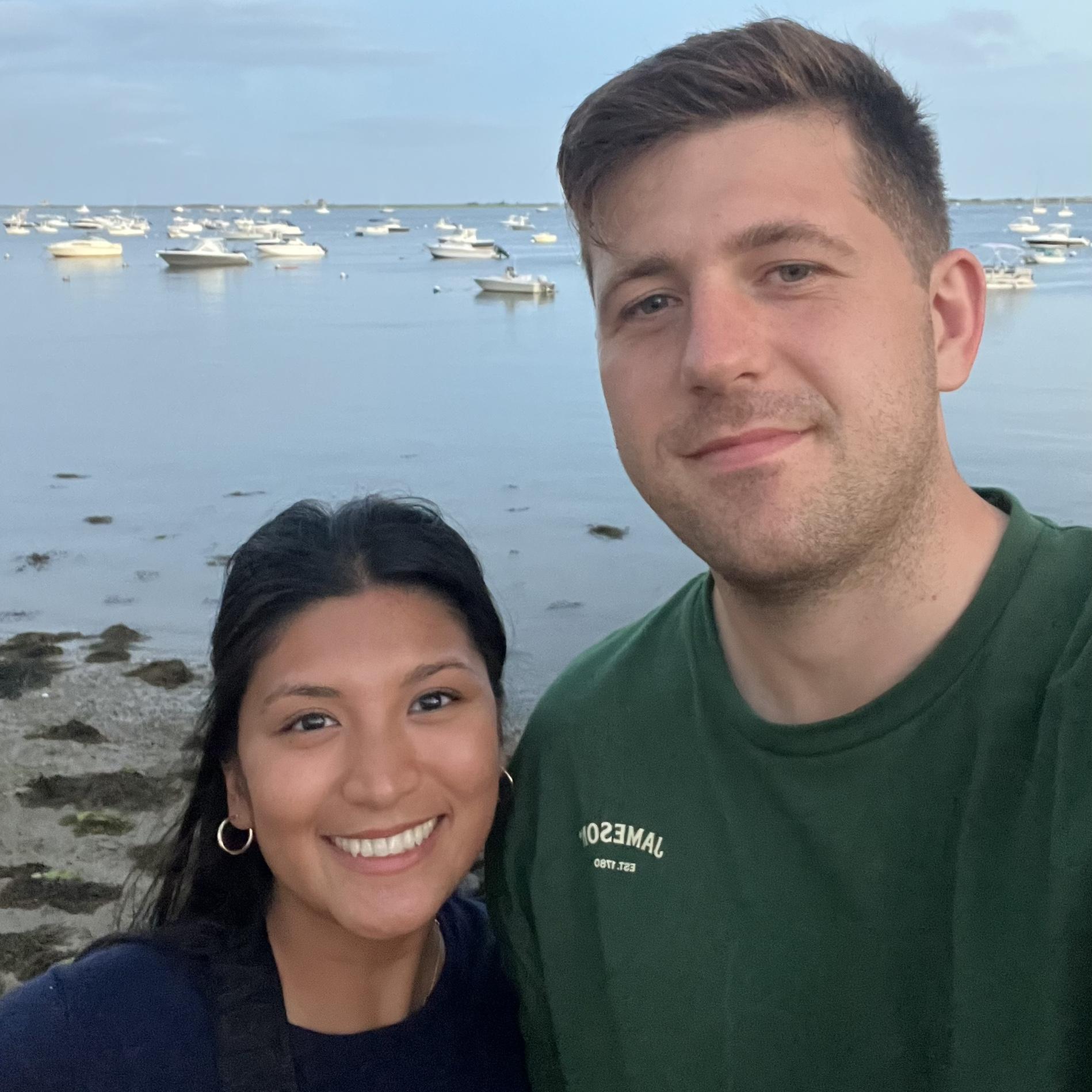 After we went whale watching in Plymouth, MA