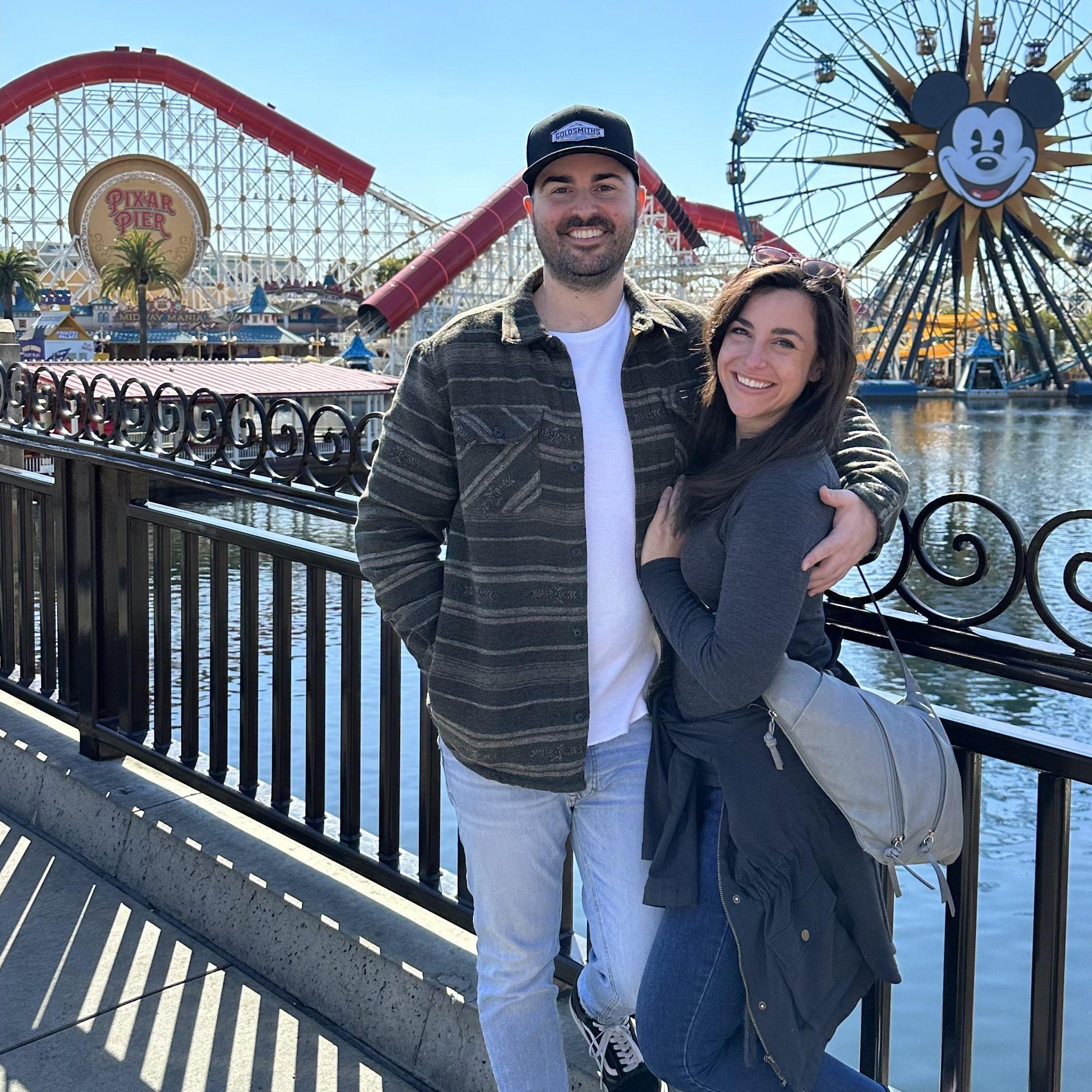 Natalie's first trip to Disneyland!