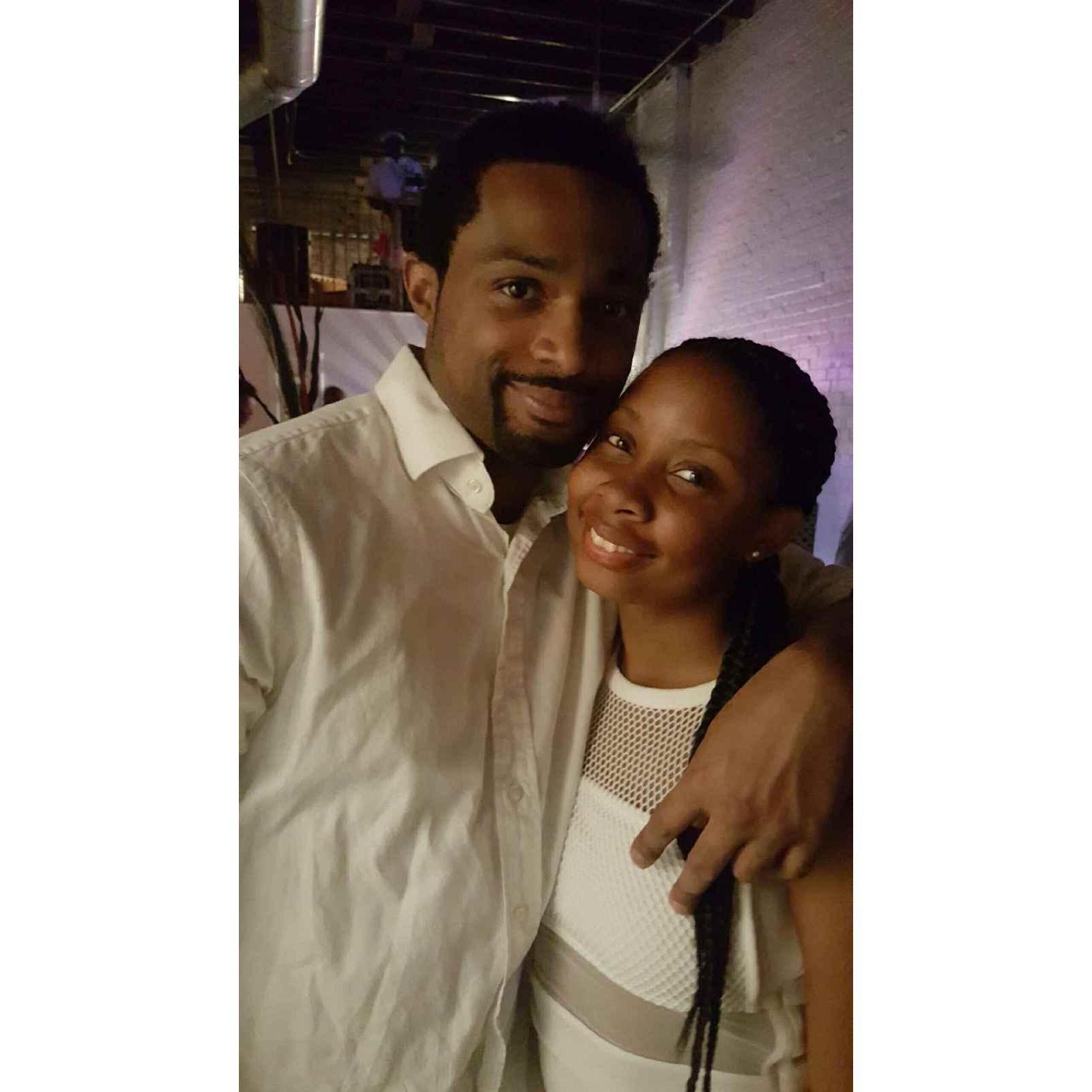At Miah's Mom's 50th Birthday Party (2016)