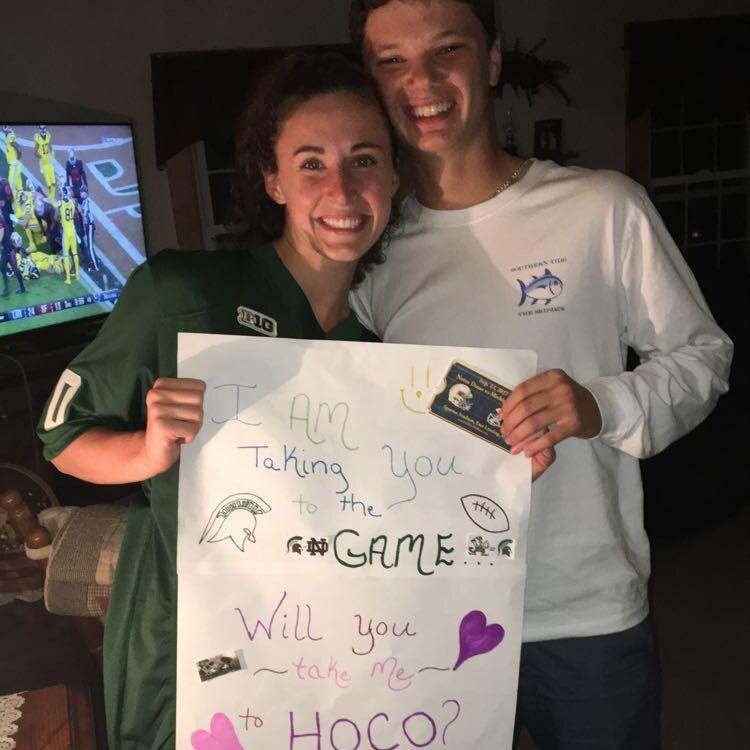 Senior homecoming proposal