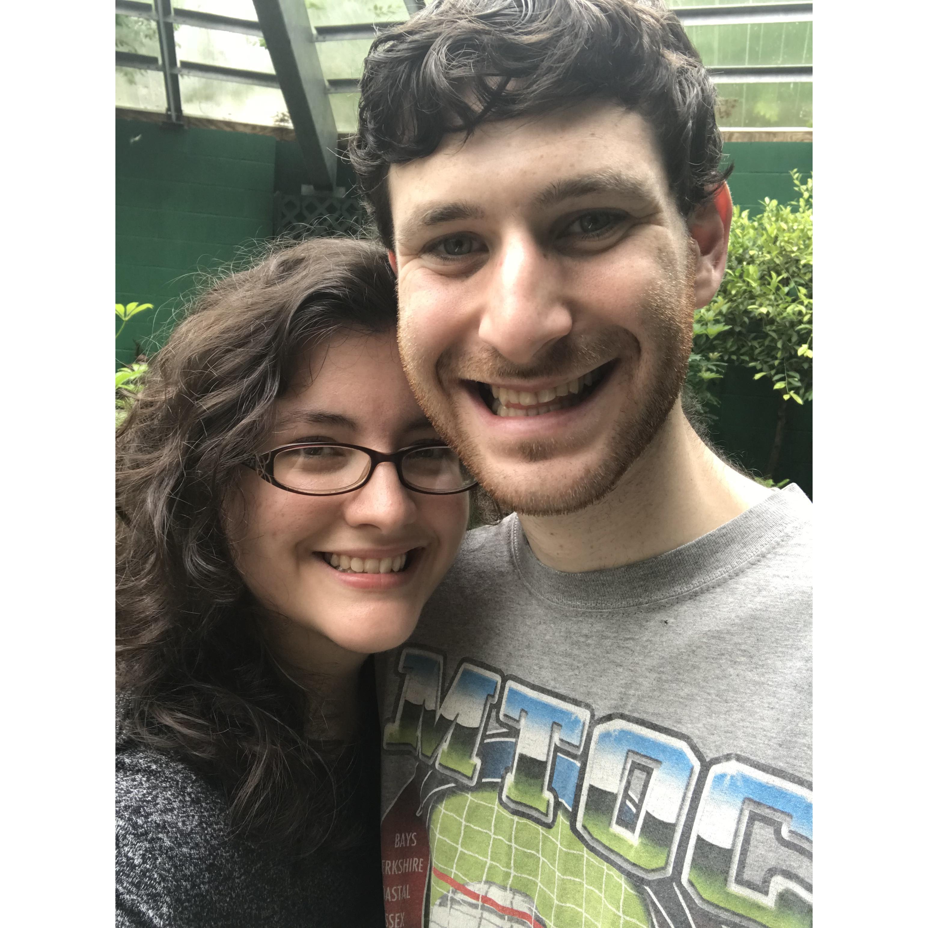 Butterfly garden in Westford, MA
