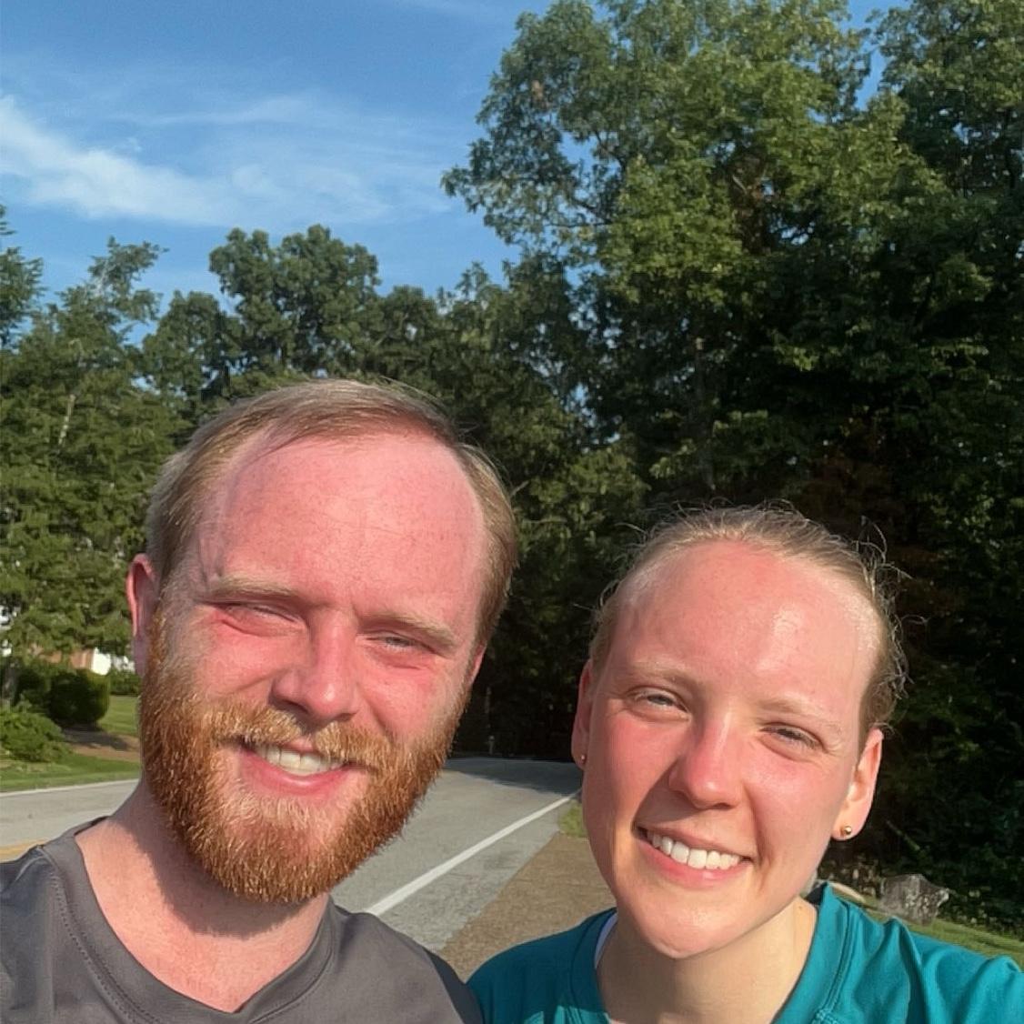 She totally smoked me on this run