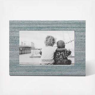 Faux Grasscloth Capri 4x6 Frame