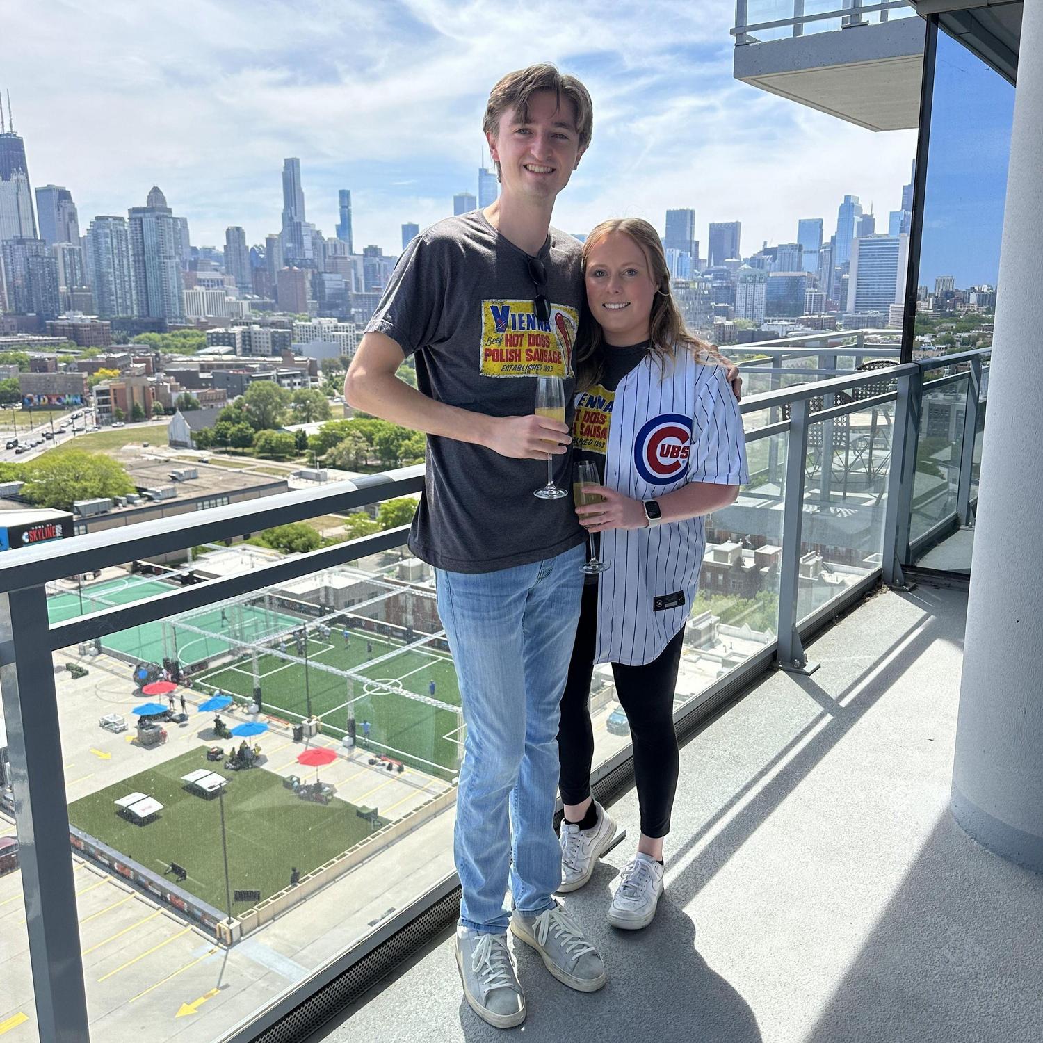 Our first apartment together!
