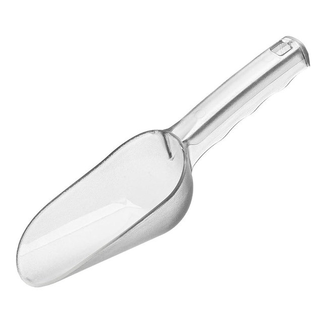 ice maker scoop,ice scoopers for ice bucket,Polycarbonate Utility Ice Scoop, 12 Oz, No BPA,Clear, Ergonomic Handle, Applicable to: Ice Maker, Ice Cream, Pets Food, Coffee Beans(1 pack)