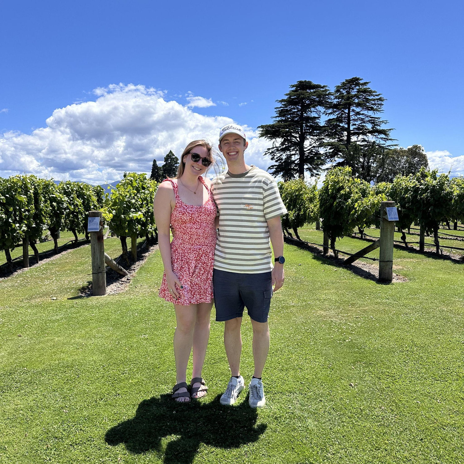 Our first trip to visit Sam's family in New Zealand!