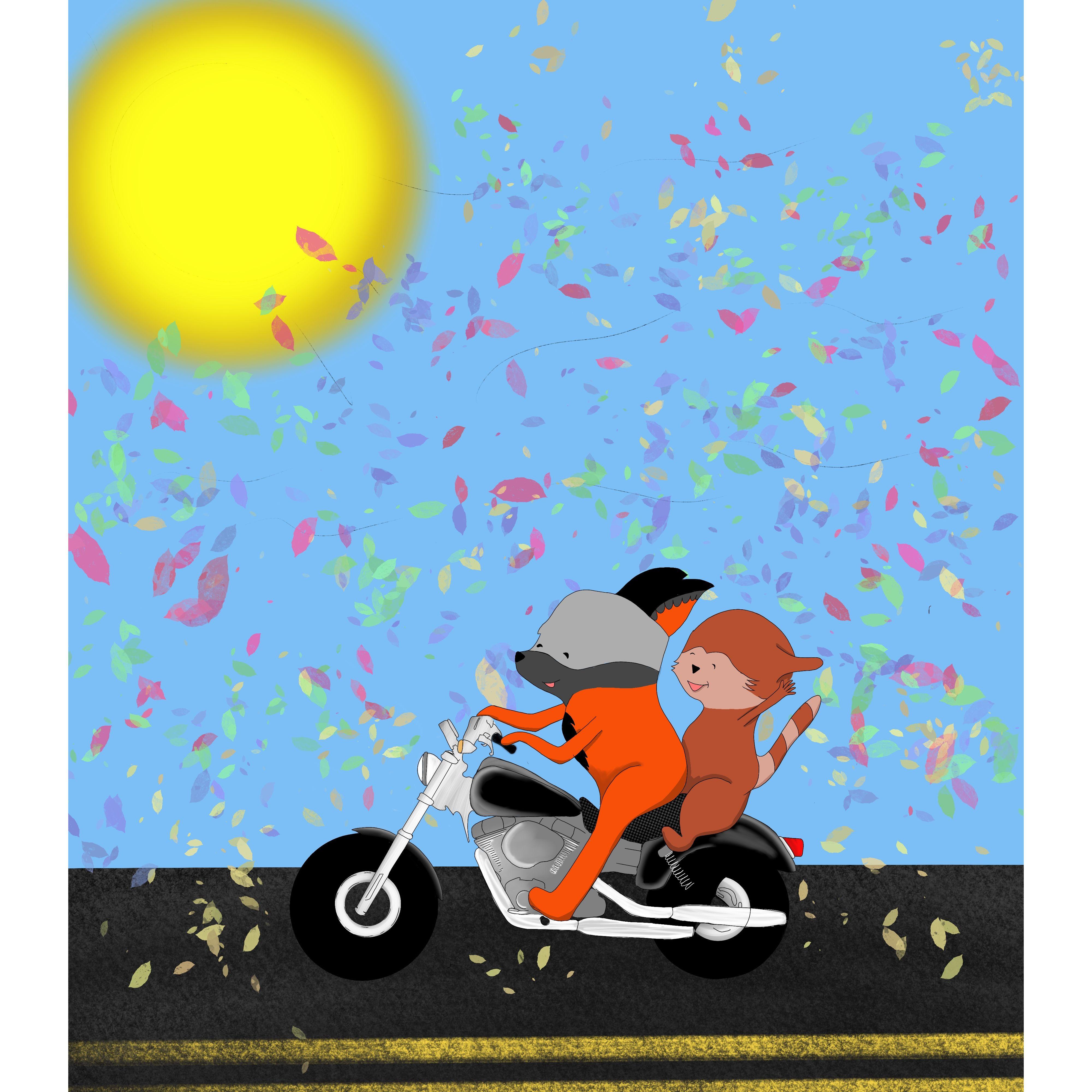 Our first motorcycle ride