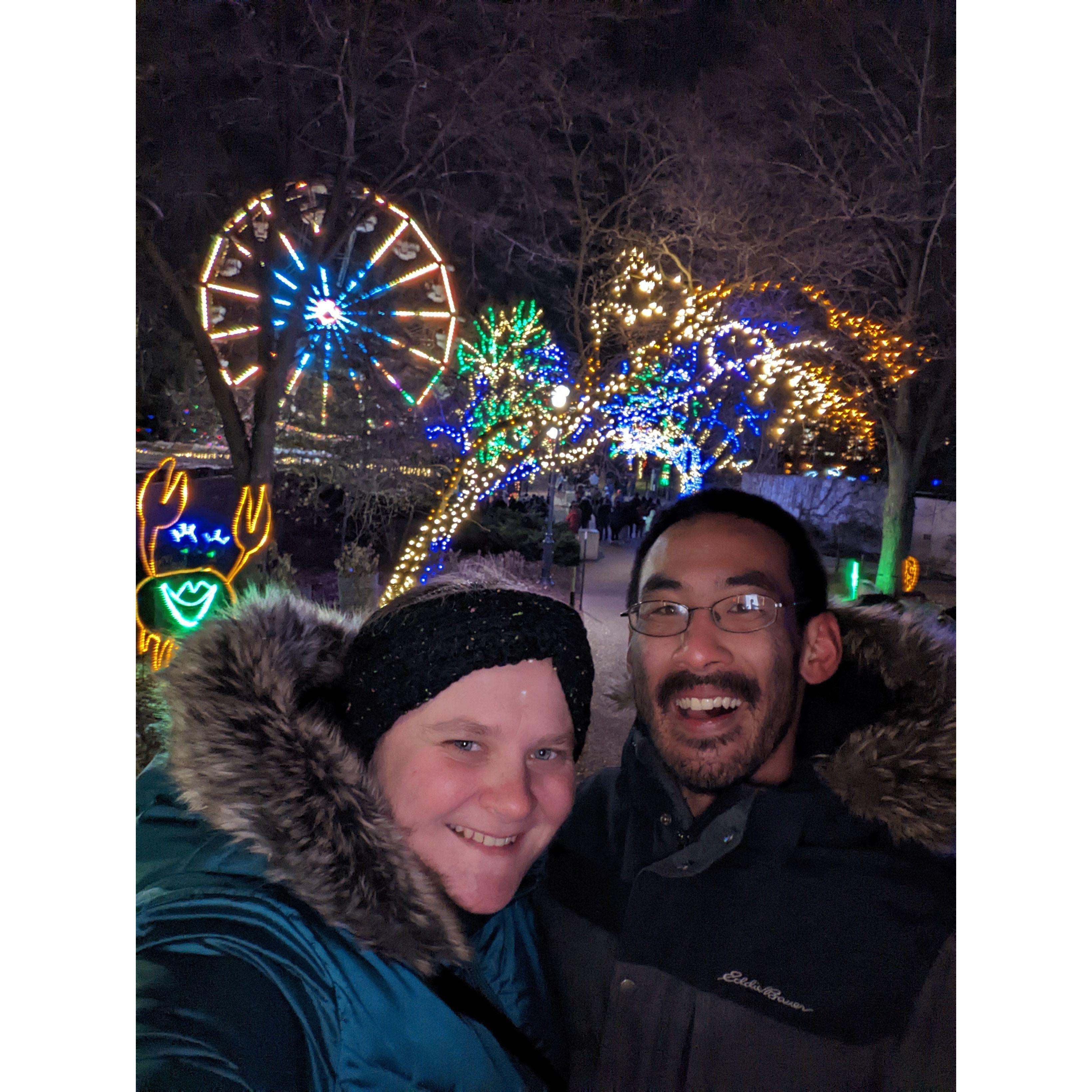 Our first photo together <3