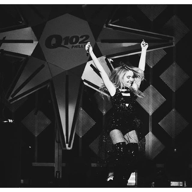 Kenzie Performing On Never Be The Same Tour