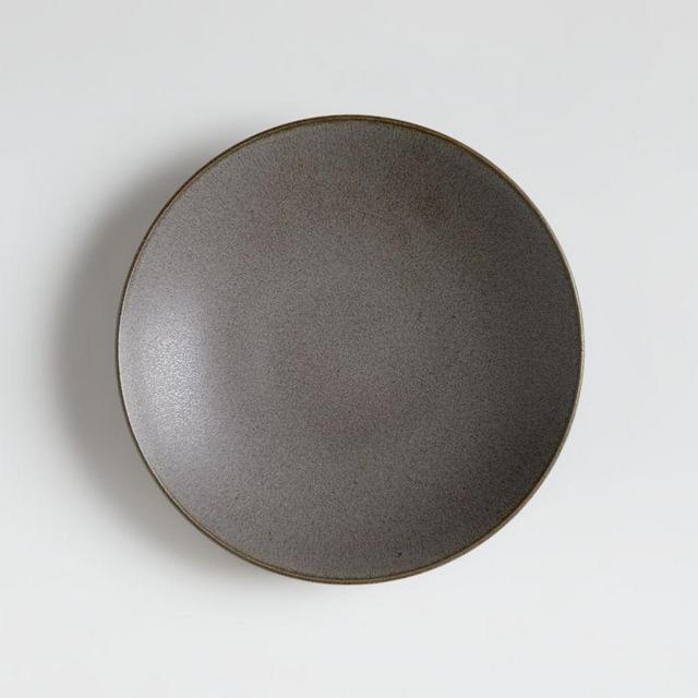 Craft Charcoal Grey Coupe Salad Plates, Set of 8