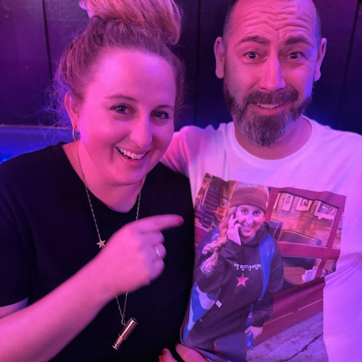 Nice shirt, Mike!