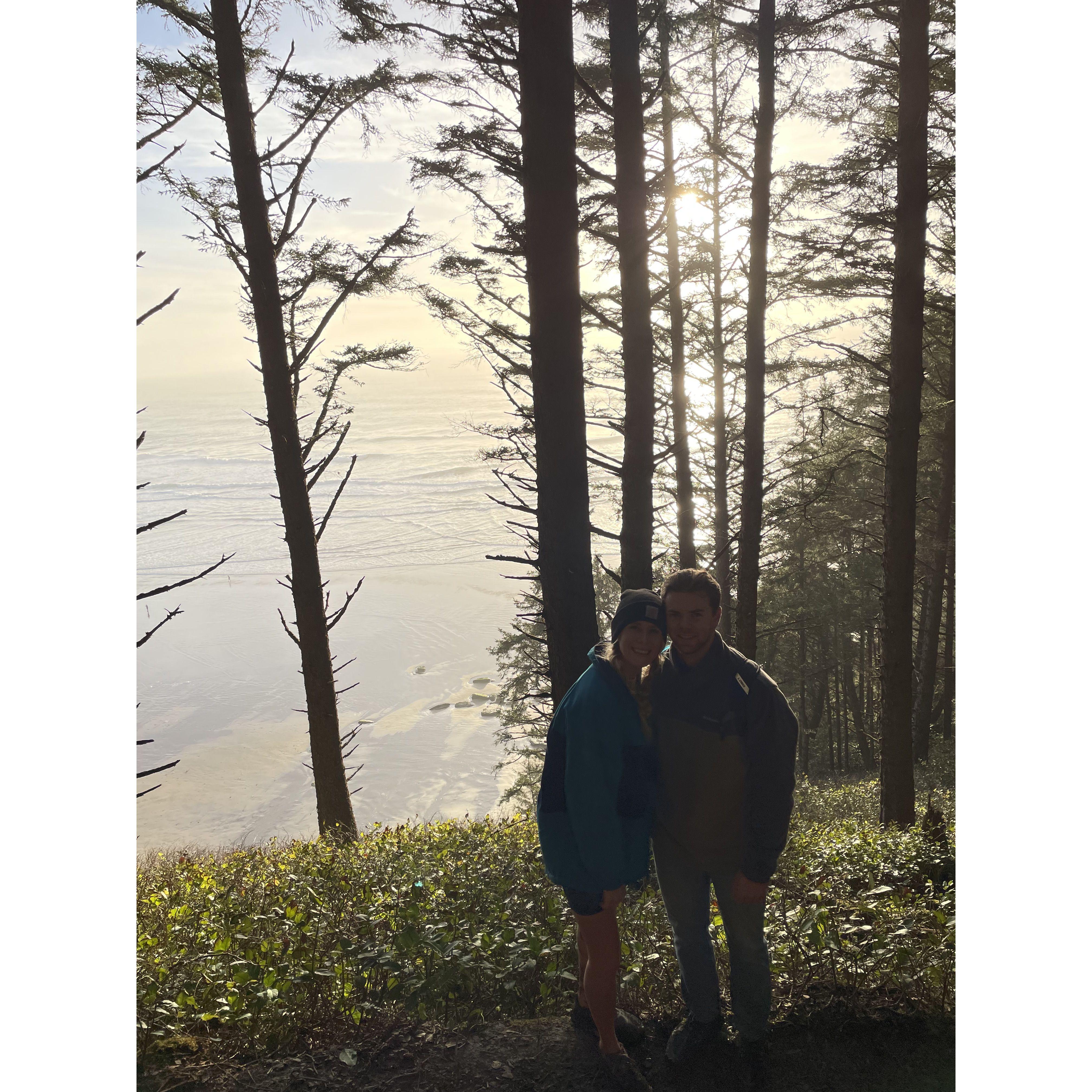 Our first hike as a couple, still one of our favorites to this day!