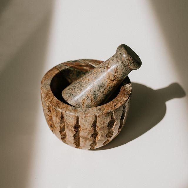 Bleeker Marble Mortar + Pestle