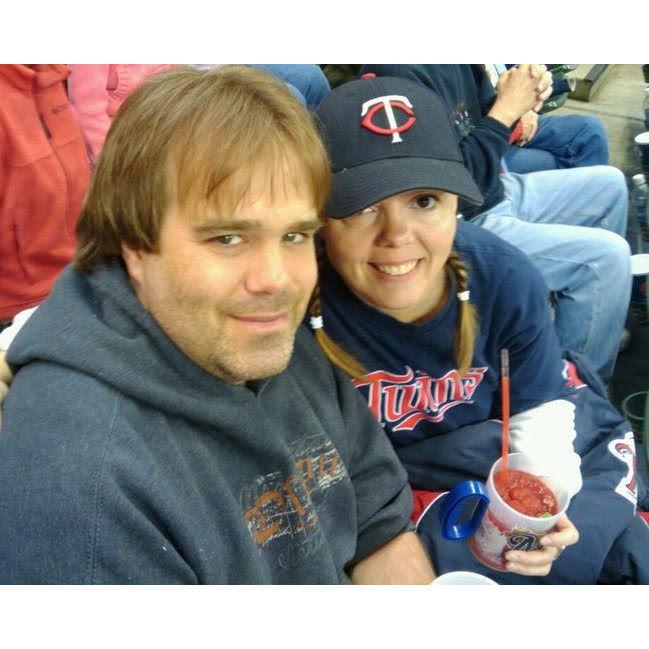Miller Stadium April 2010, cheering on the Cubs & Brewers!