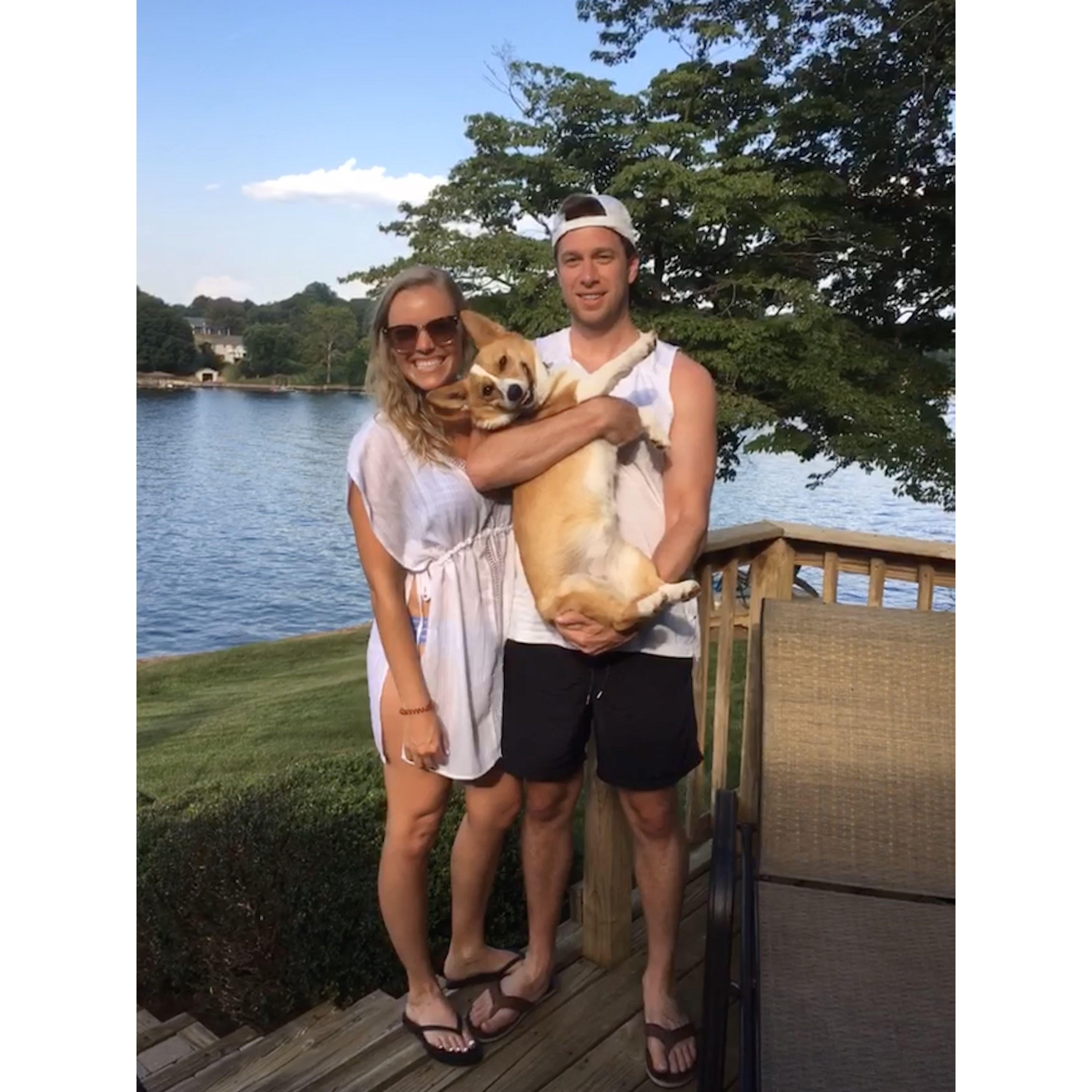 First lake trip together!