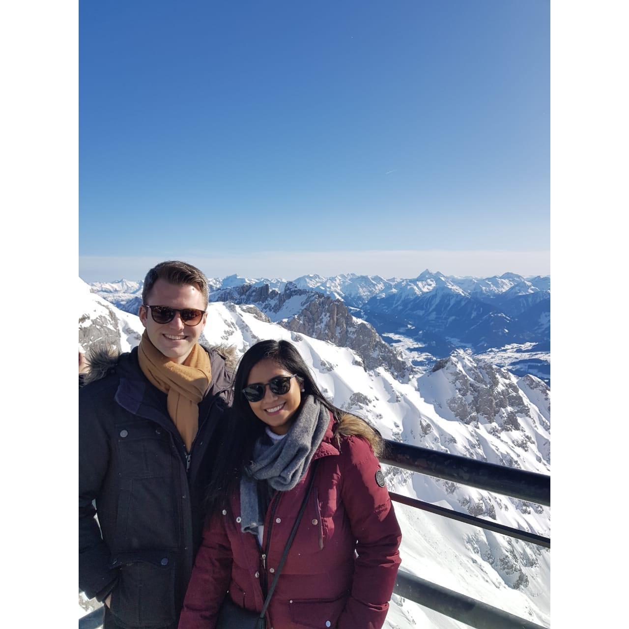 Dachstein, 2020. We love both beaches and mountains.