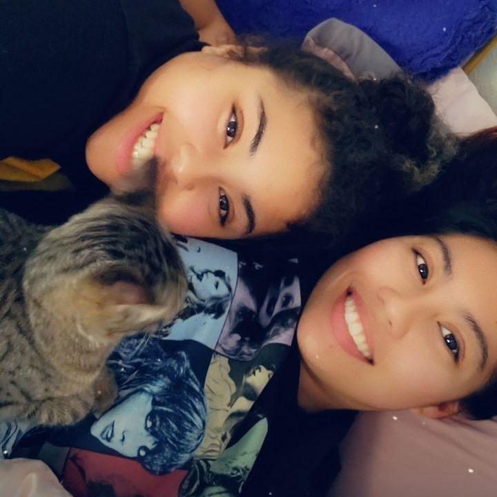 After almost a year we finally broke our distance and moved in together! Adding a new member to our little family, Willow! (Socks wasn't very happy with the new changes but she eventually came around)