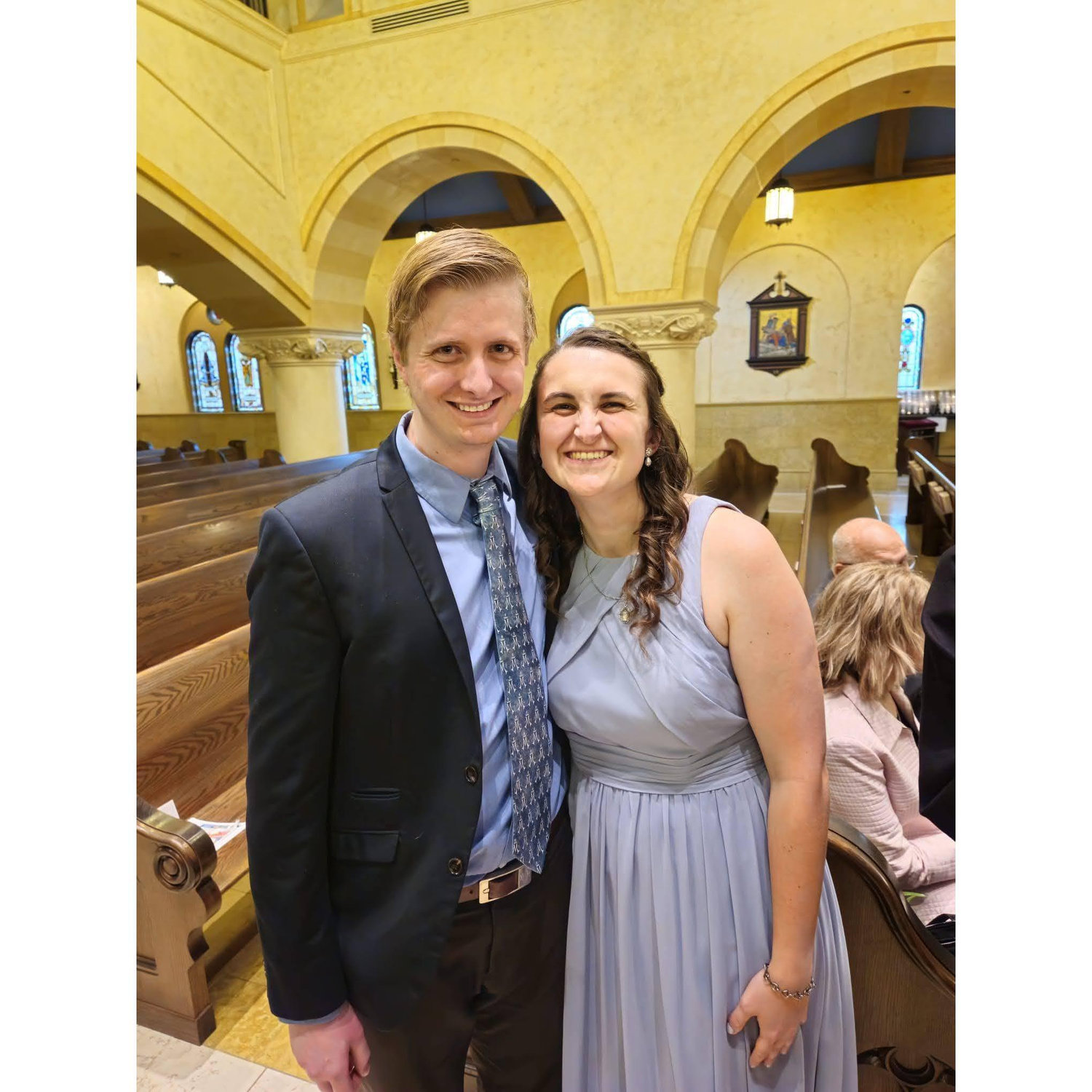Mackenzie’s sister Emily's wedding