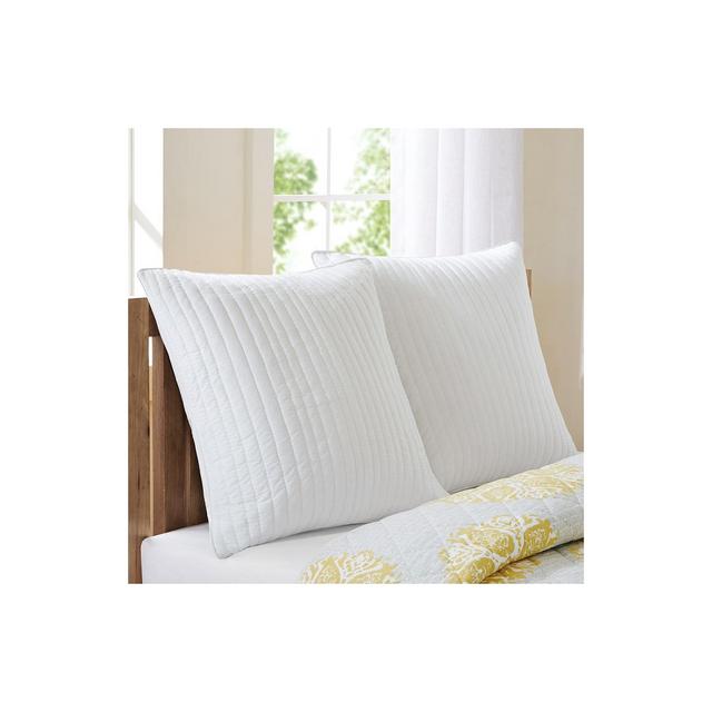 Euro Camila Quilted Sham White