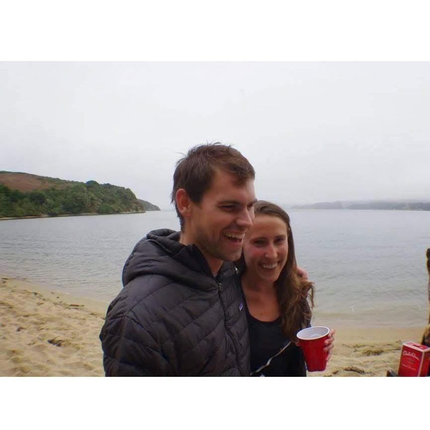 Our first camping trip together was a kayak-in trip on Tomales Bay, making it really special to be getting married on the bay.