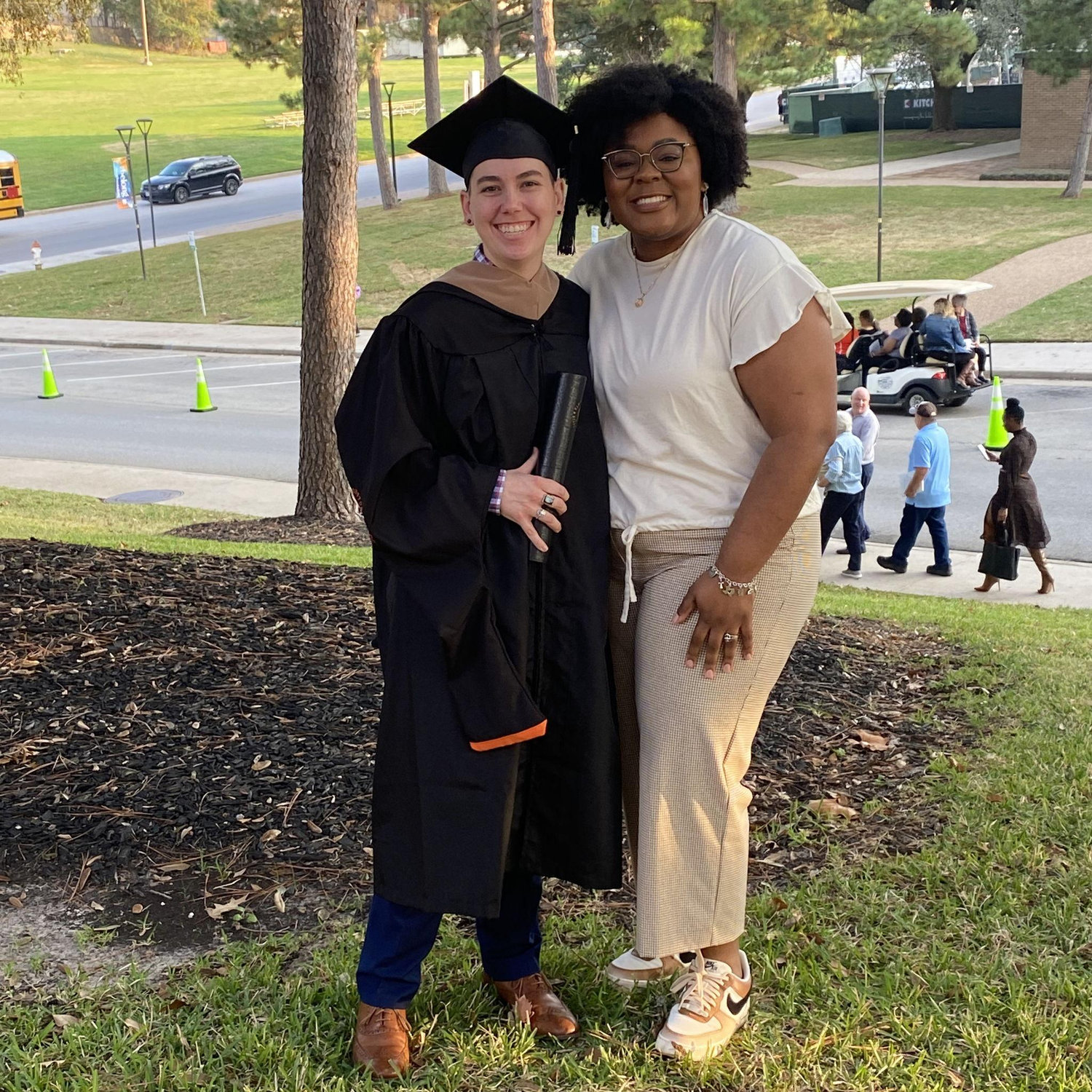 Amanda graduated with her MBA!
