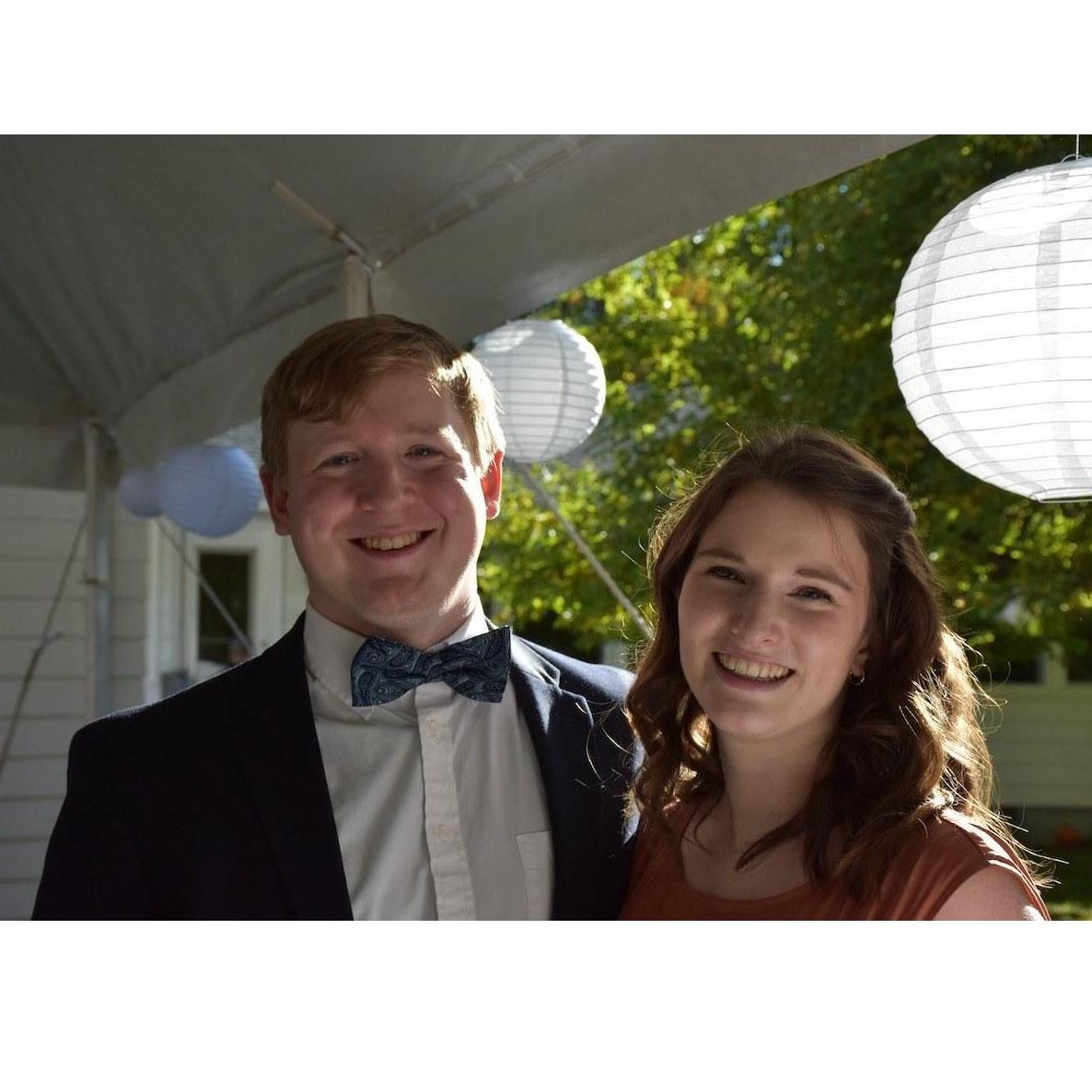 Wedding of Sam's cousin. Felt nice to dress up after a year of Covid.