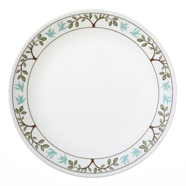 Corelle Livingware Tree Bird 10-1/4” Dinner Plate (Set of 12)