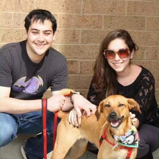 In 2014, Alex and Sara adopted their best friend, Penny (also known as Penny Dog, Poopdog, or Schmoopy).