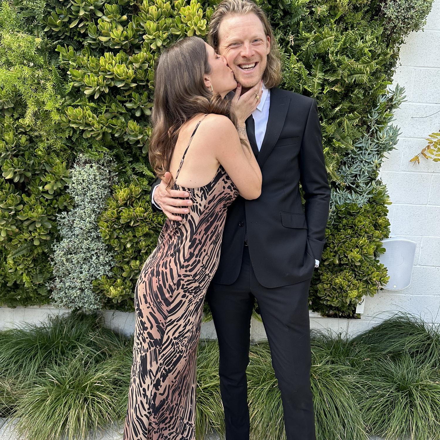 At the wedding of our sweet friends, Alyssa + Alon