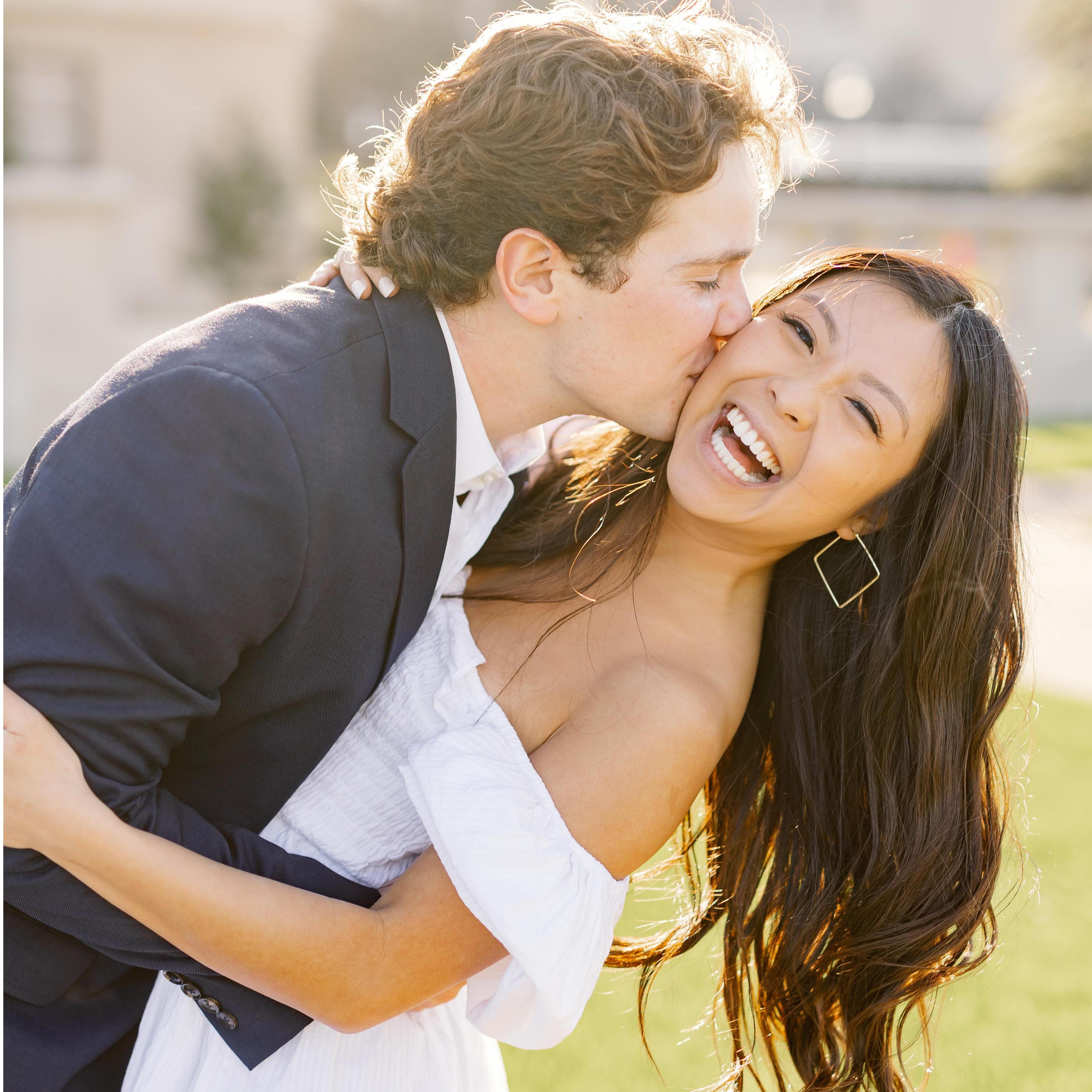 Engagement photos at our favorite place
