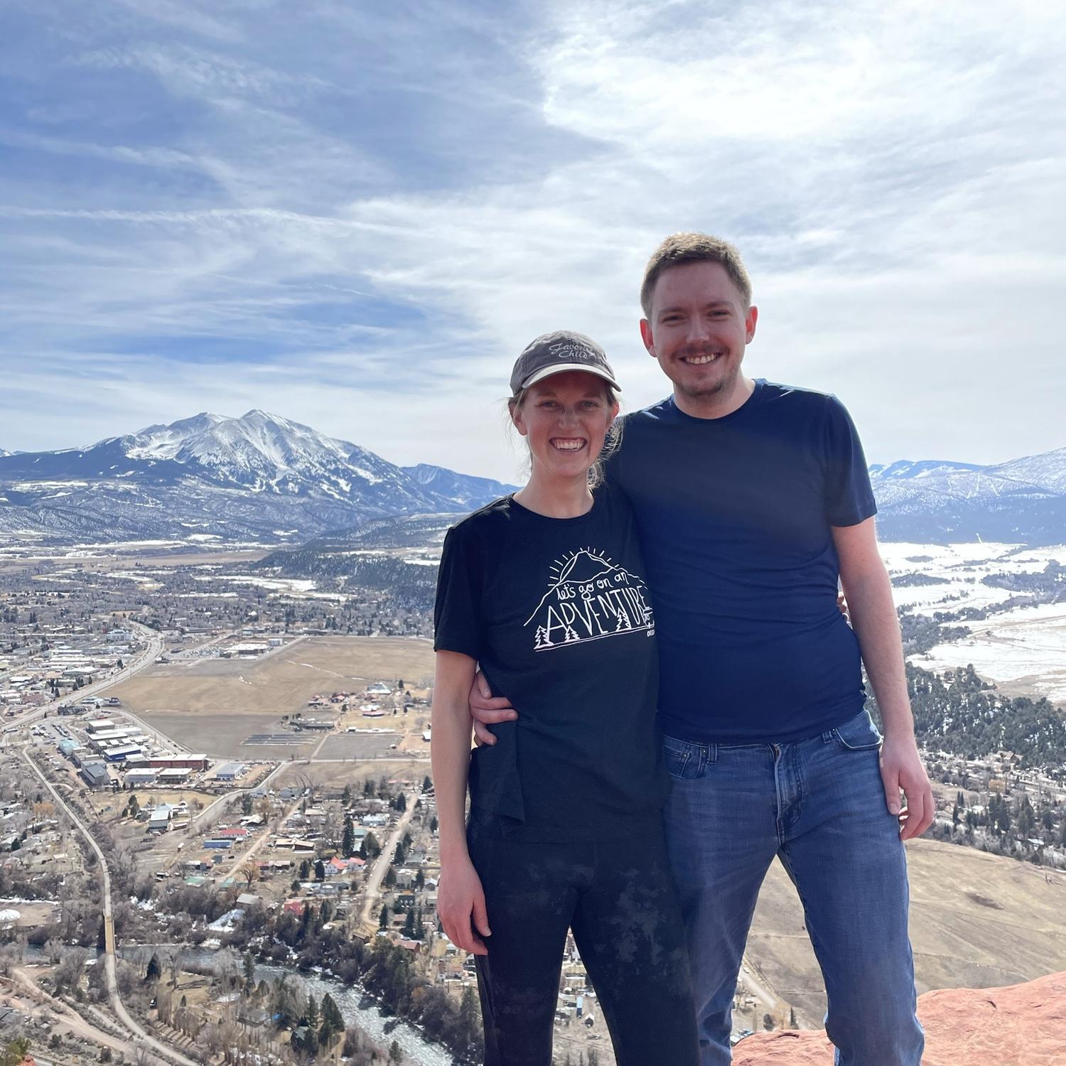 This was our first picture as a couple!