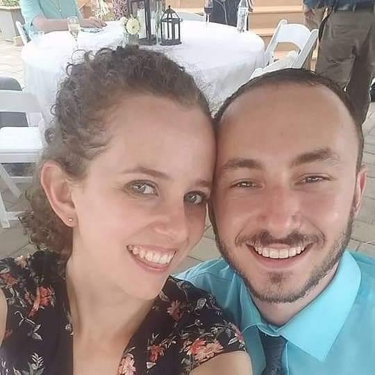 At a friend's wedding in May 2018.