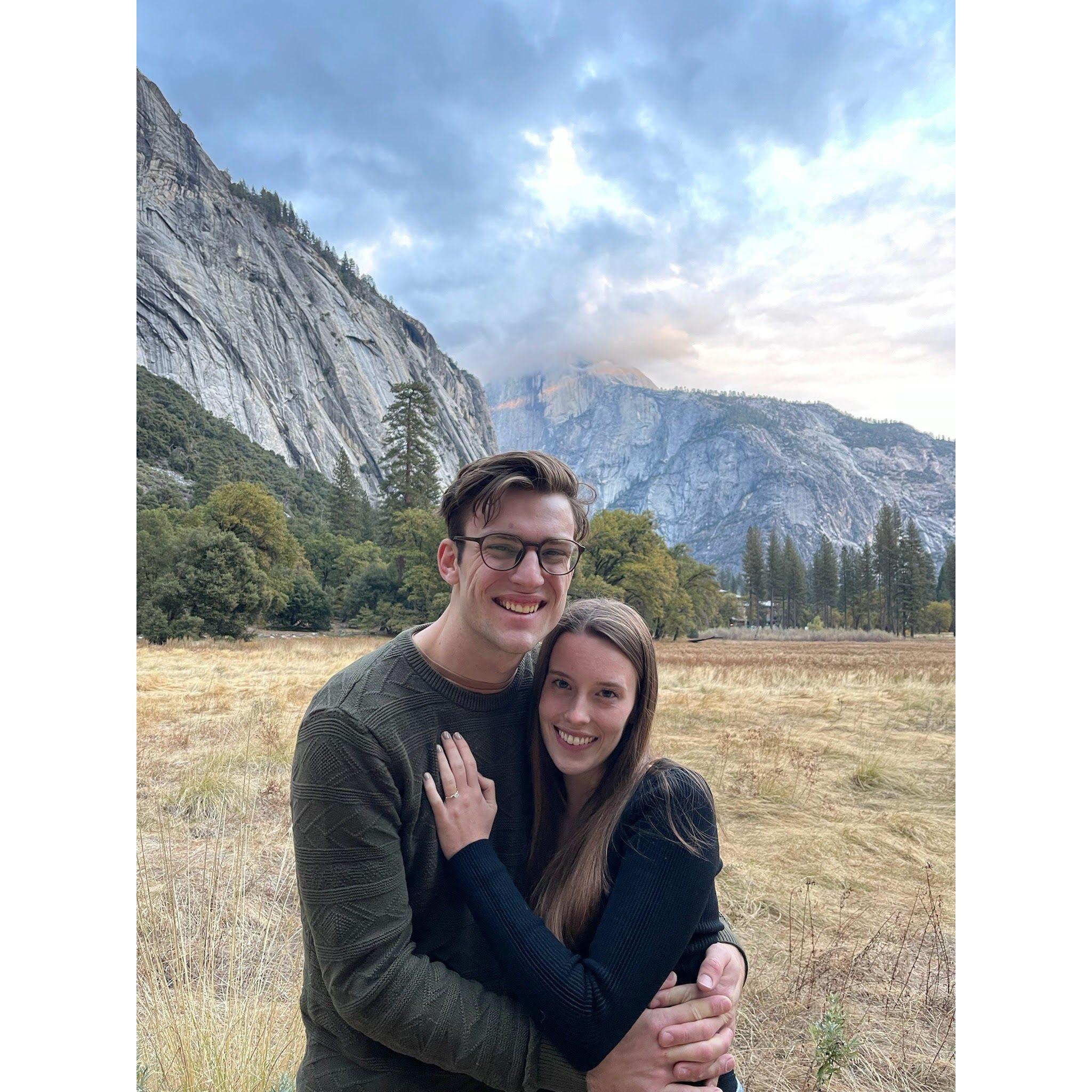 Alex Honnold was in the same field as us while we were taking this picture.