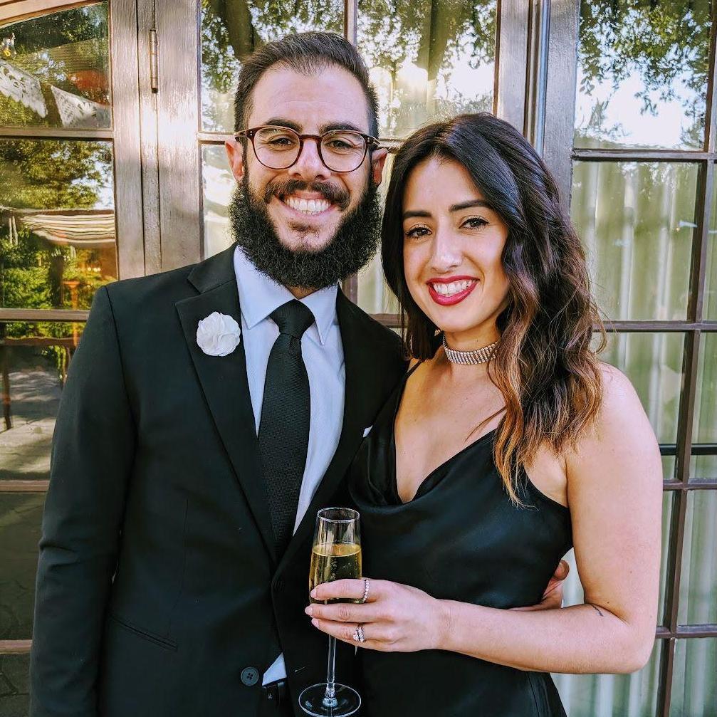 All dressed up for a wedding in SB