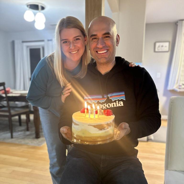 The first time we celebrated Habib's birthday together.