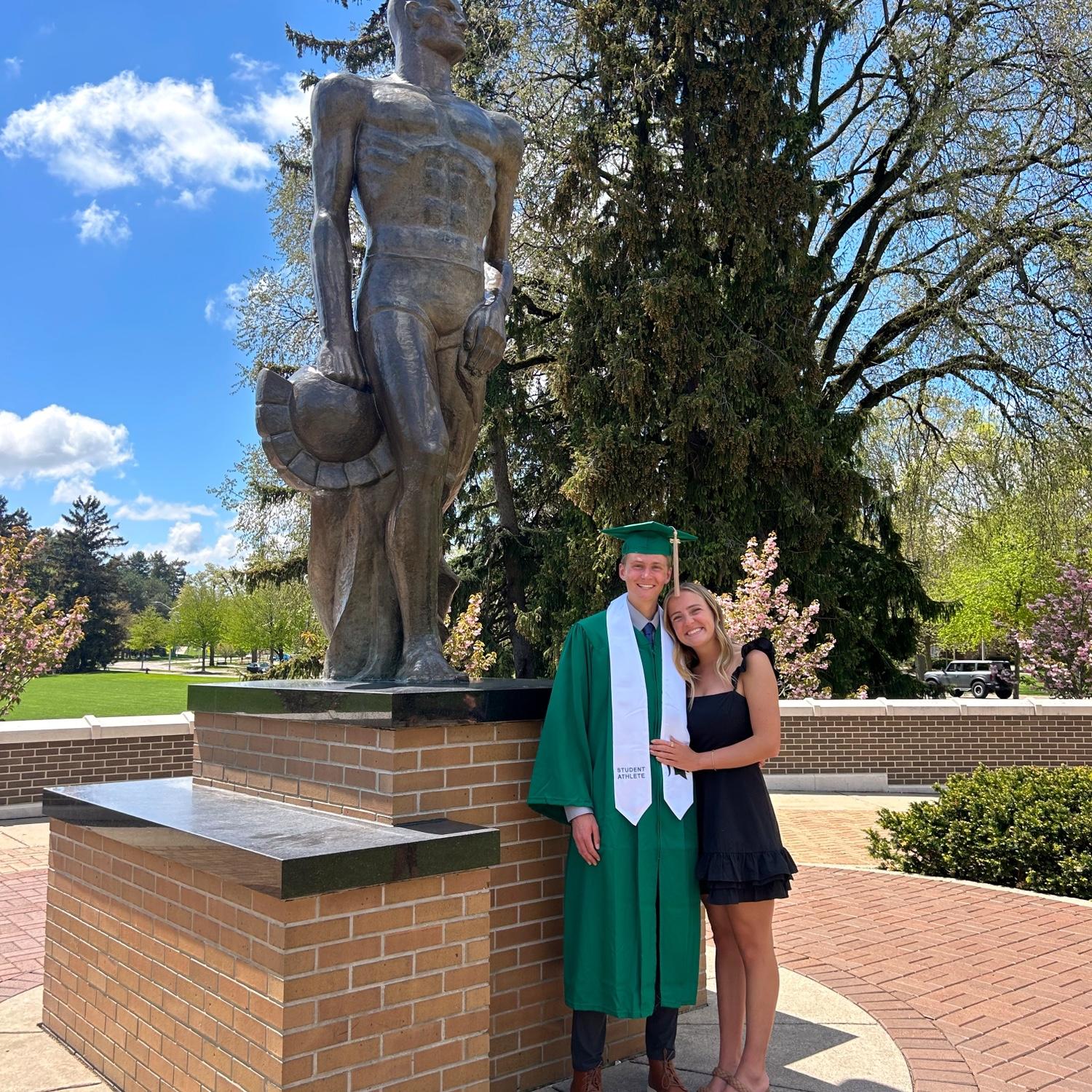 May 5, 2025 - Parker graduated from MSU!