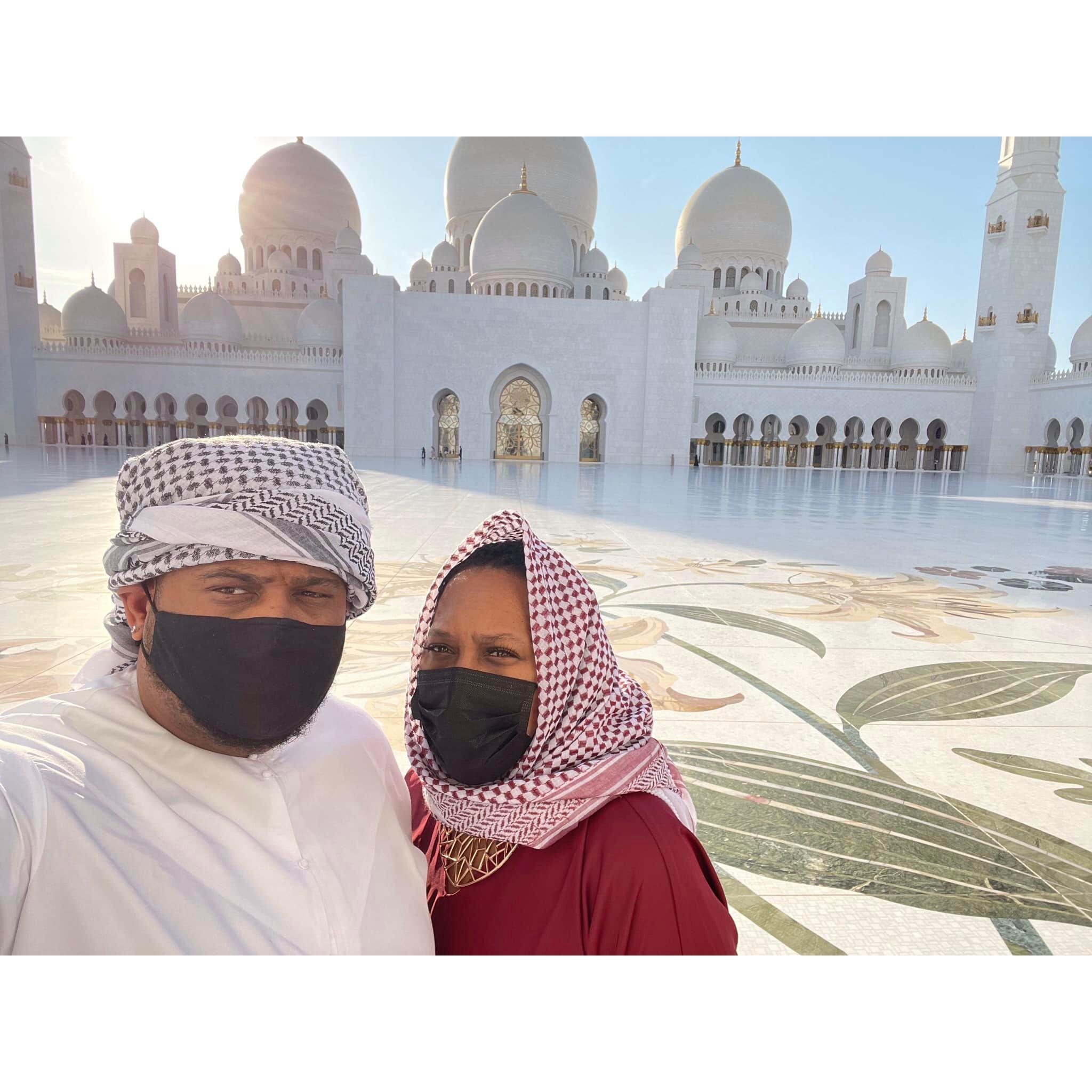 Outside of the Mosque