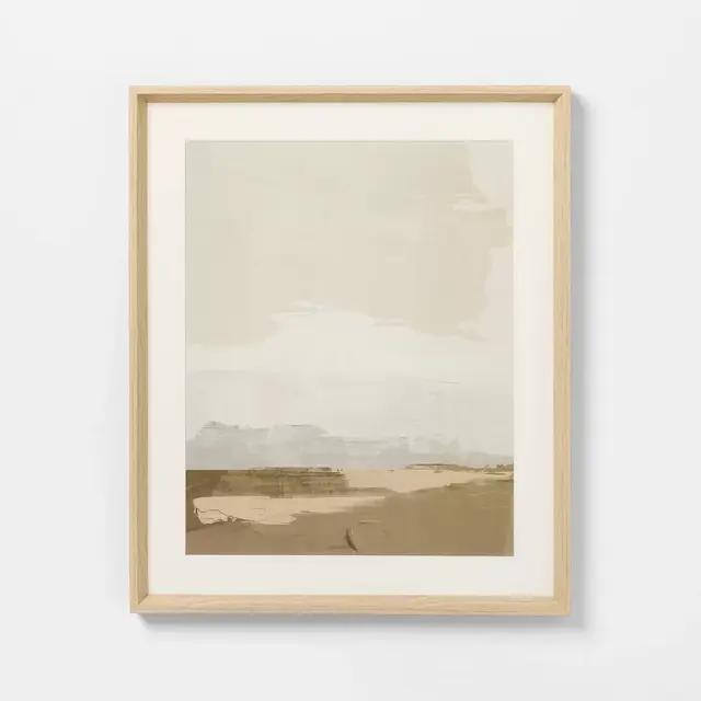 24"x20" Landscape Framed Wall Art - Threshold™ designed with Studio McGee