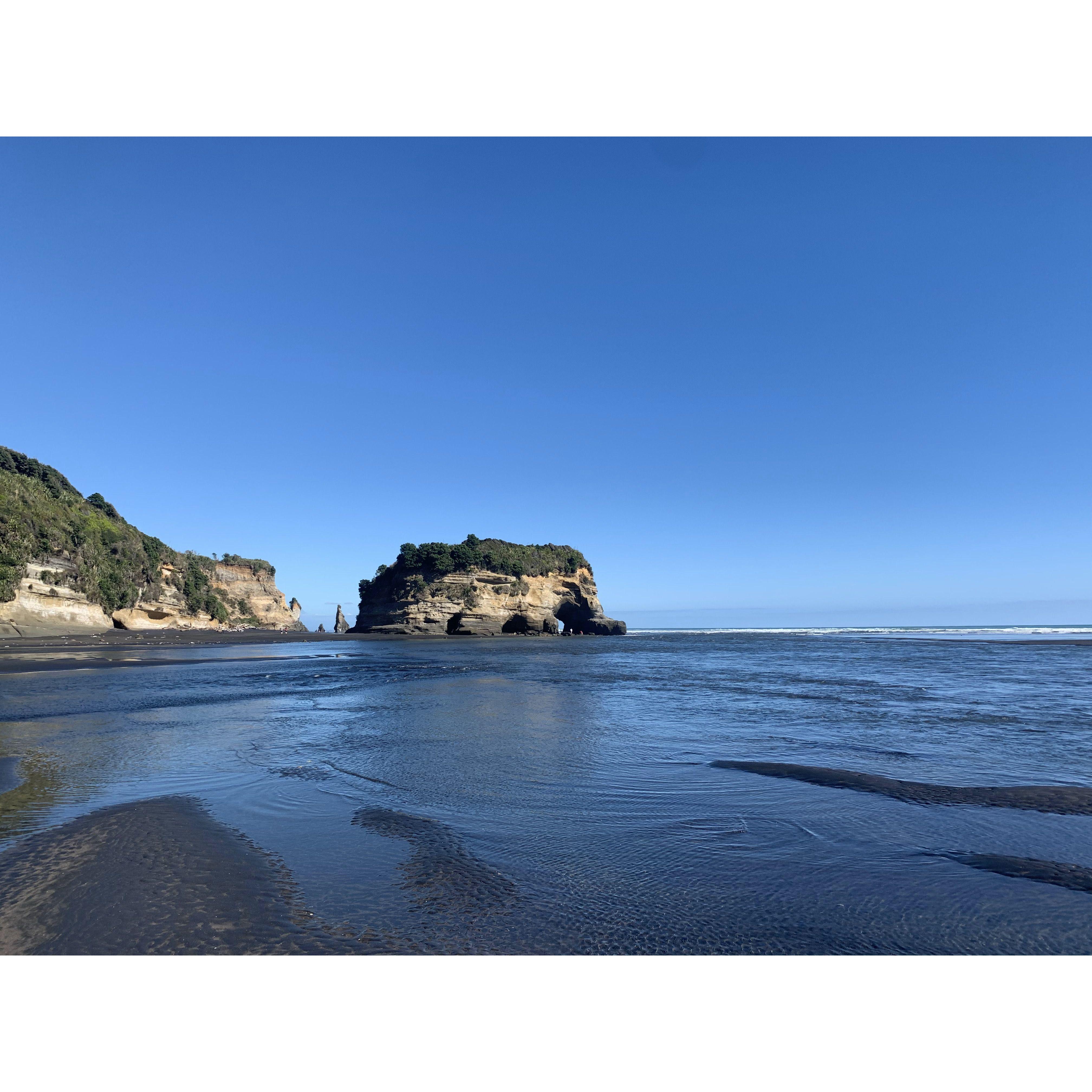 Elephant Rock near Taranaki