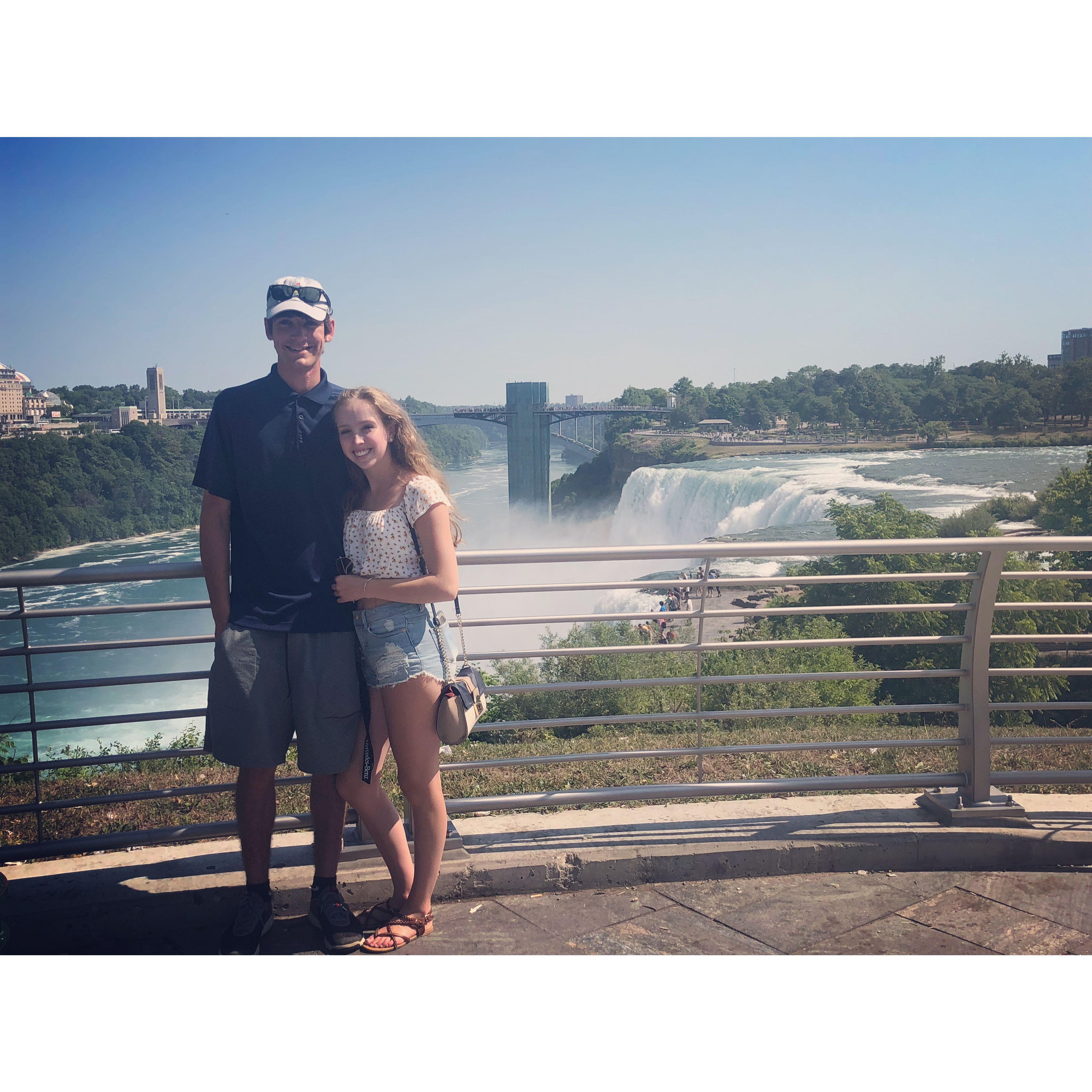 A trip to Niagra Falls.