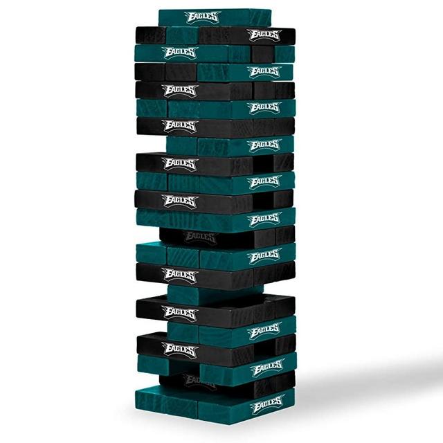 NFL Pro Football Tabletop Stackers Block Game by Wild Sports - Perfect Gift for NFL Football Fan, Dorm Game, Rec Room, Tailgate