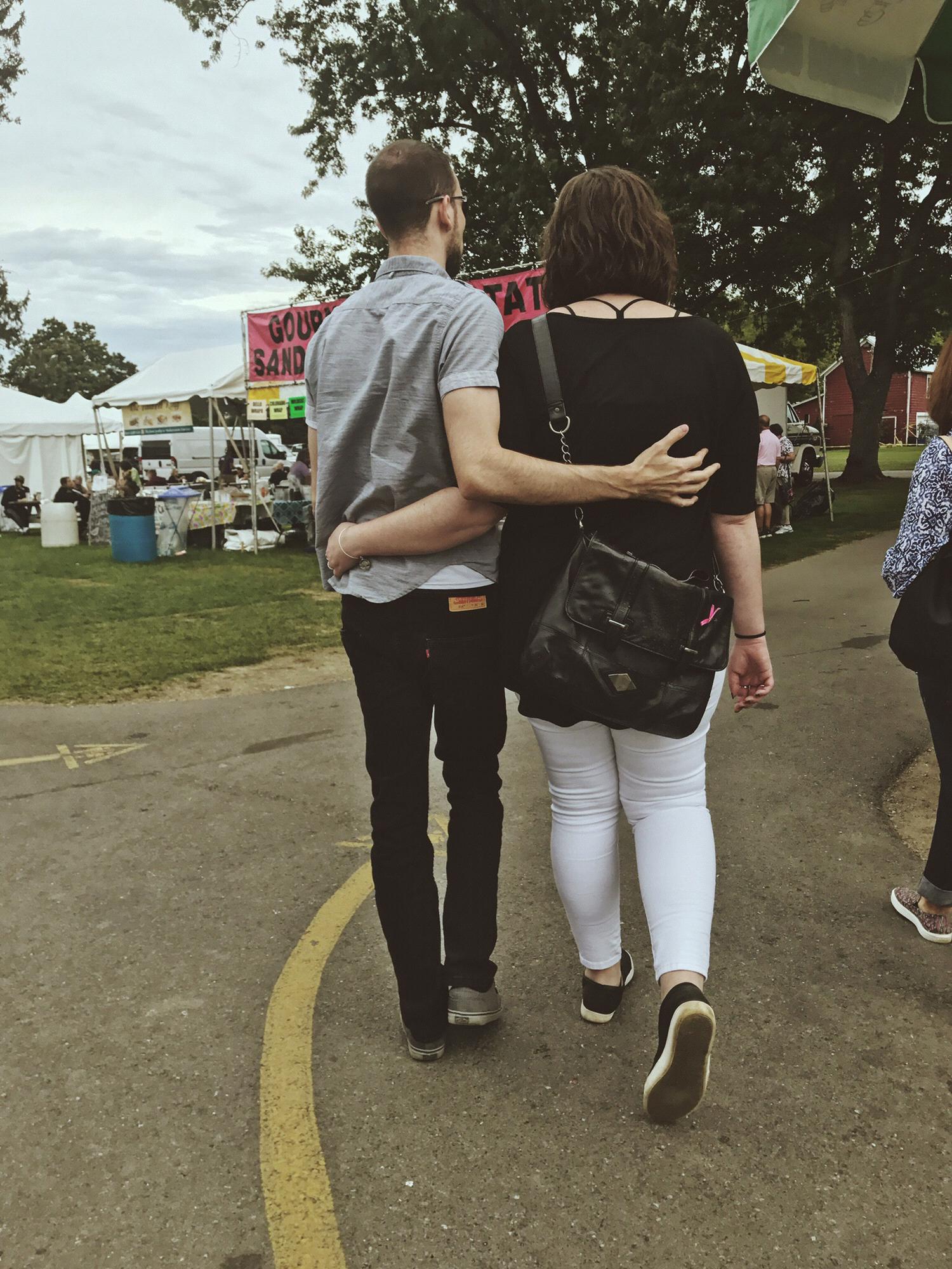 Have you ever asked a friend to inconspicuously take photos of you and your significant other?